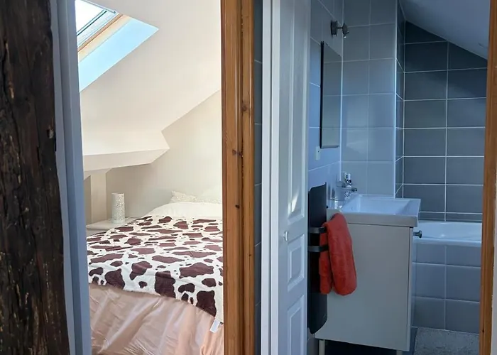 Lägenhet Large Spacious Duplex Townhouse Dijon